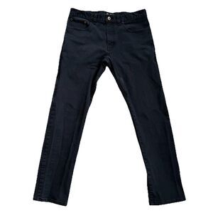 Nike SB Pants Black Denim Jeans Straight Leg Mens 34x30 Skate Y2K Canvas